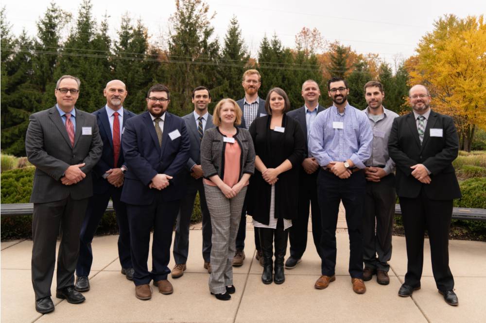 Group photo of 2019 Distinguished Alumni in Residence